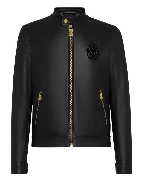 Leather Moto Jacket
