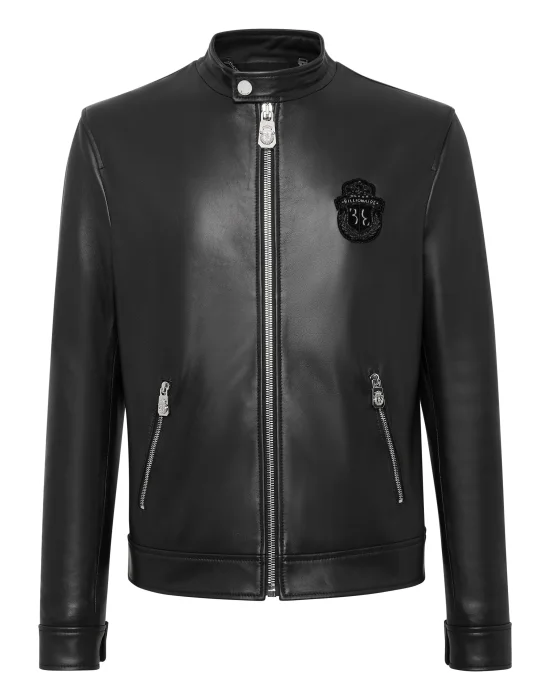 Leather Moto Jacket