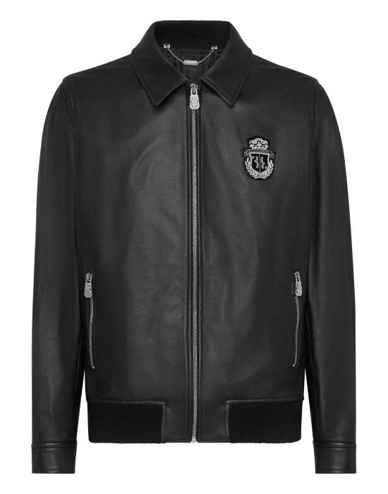 Leather Bomber