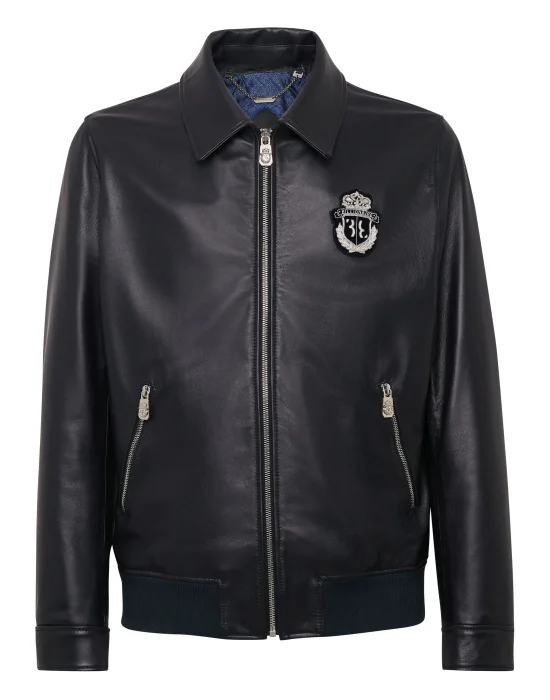Leather Bomber