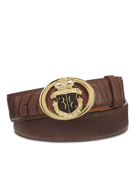 Ostrich Leather Belt