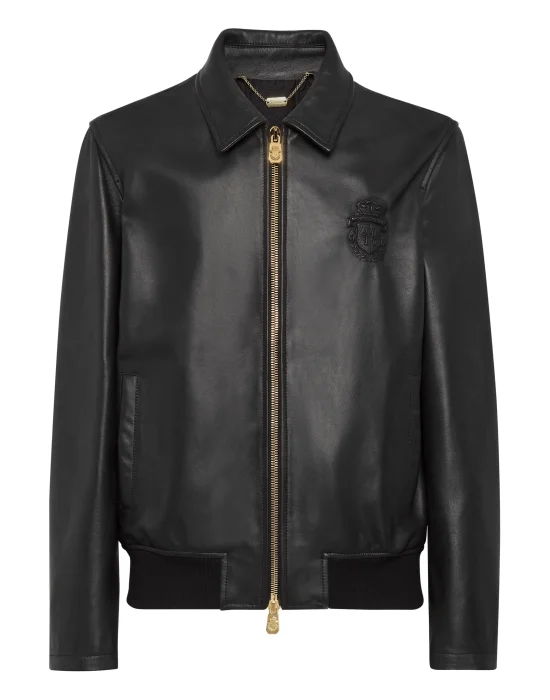 Leather Bomber
