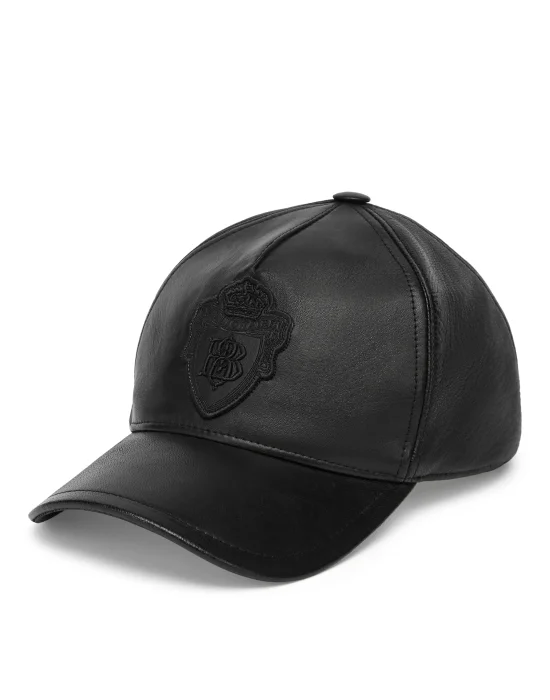 Leather Baseball Cap