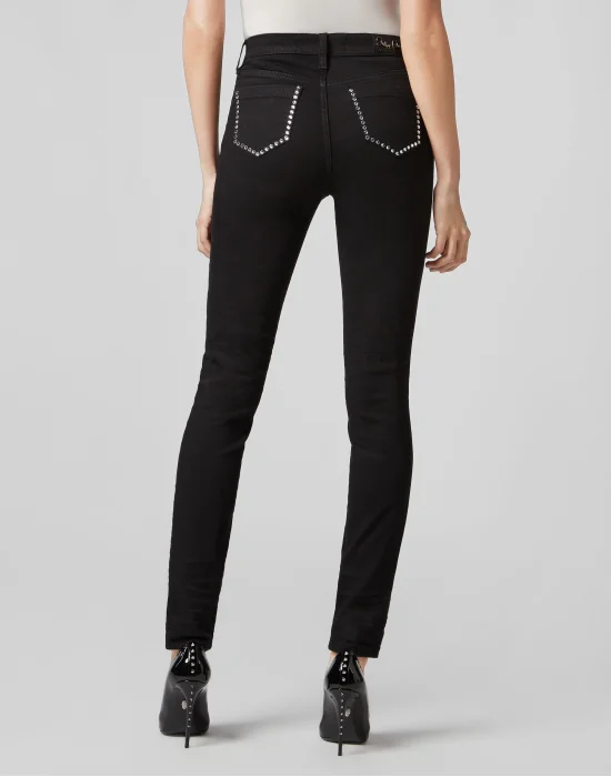 High Waist Jegging Crystal