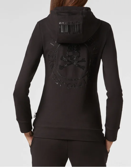 Hoodie Sweatjacket XYZ Crystal