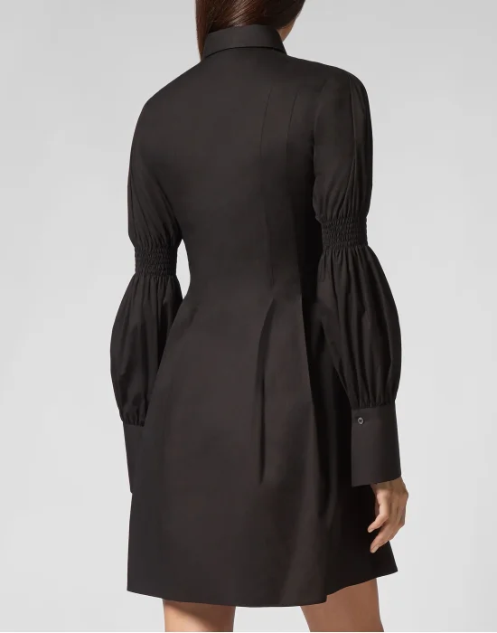Shirt Dress Crystal Plein