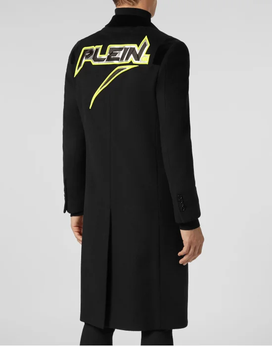 Coat Long Space Plein