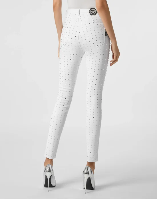 Super High Waist Jegging Crystal