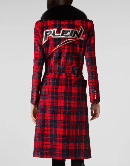 Coat Long Space Plein