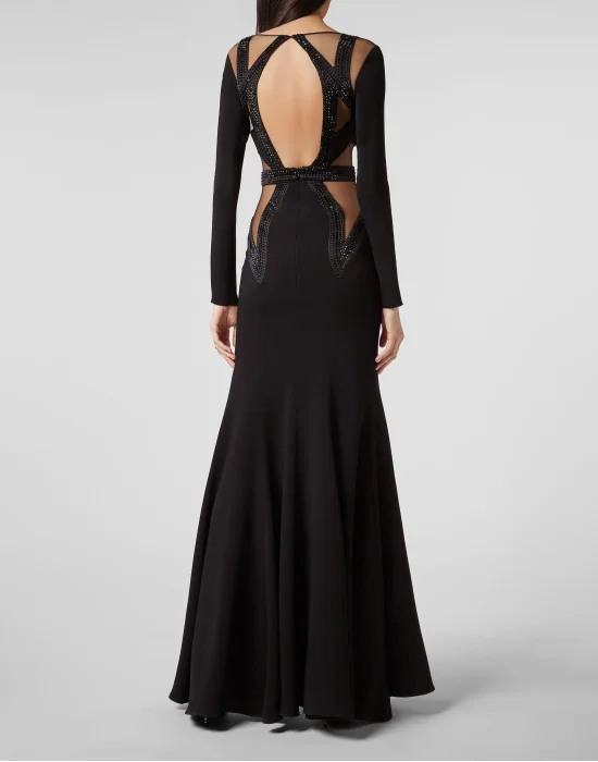 Long Dress Geometric