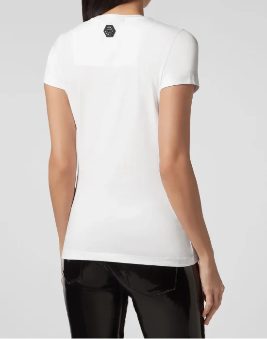 T-shirt Round Neck SS Crystal Plein
