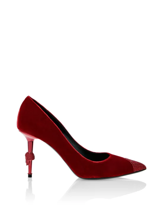 Decollete Mid Heels Crystal