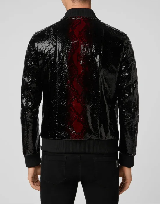 Leather Bomber Luxury