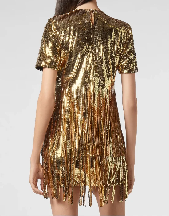 Short Dress Gold