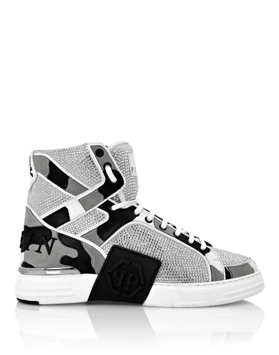Hi-Top Sneakers Camouflage