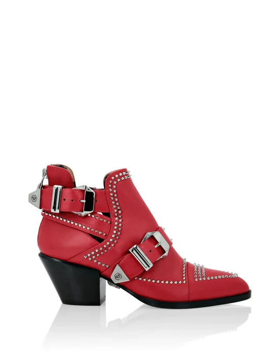 Boots Low Flat Studs