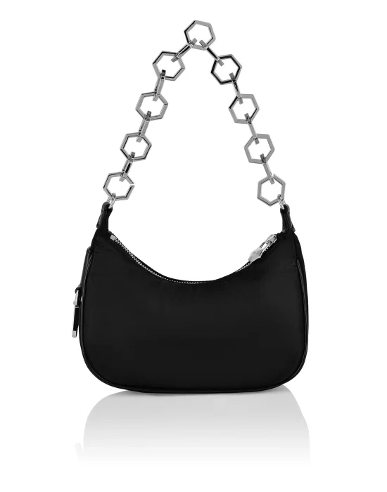 Nylon ¨Chain Shoulder Bag