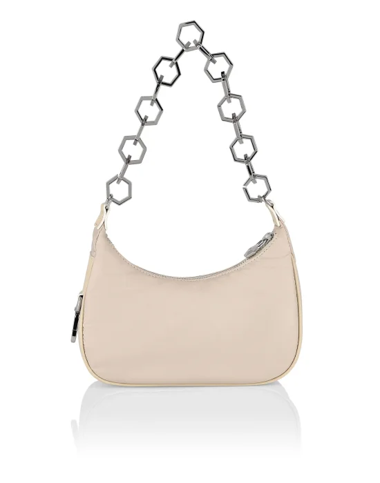 Nylon ¨Chain Shoulder Bag