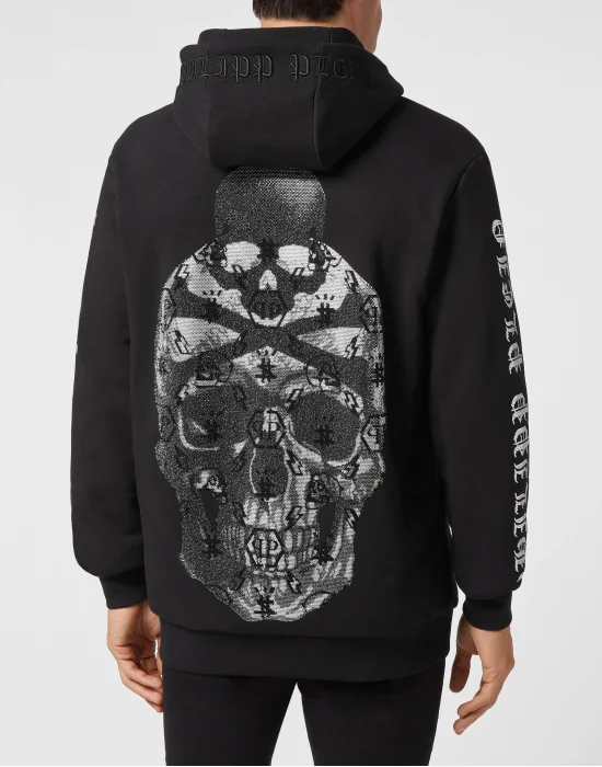 Hoodie Sweatjacket stones Skull