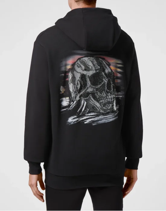 Hoodie Sweatjacket stones Skull