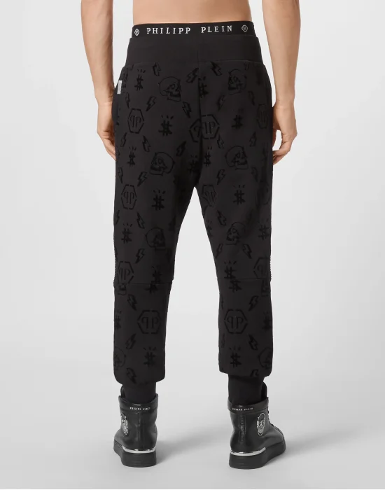 Jogging Trousers Flock Monogram