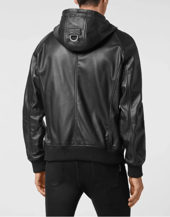 Leather Jacket Iconic Plein