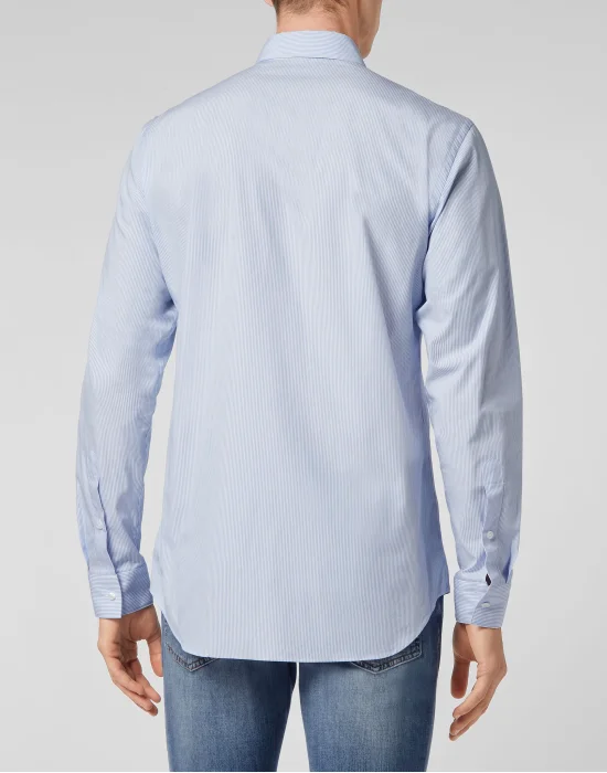 Shirt Playboy Fit Pinstripe Plein