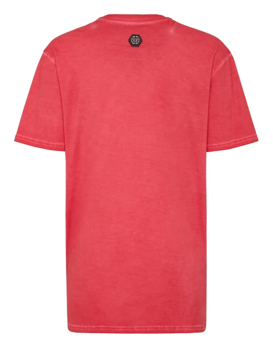 T-shirt Round Neck SS stones Skull