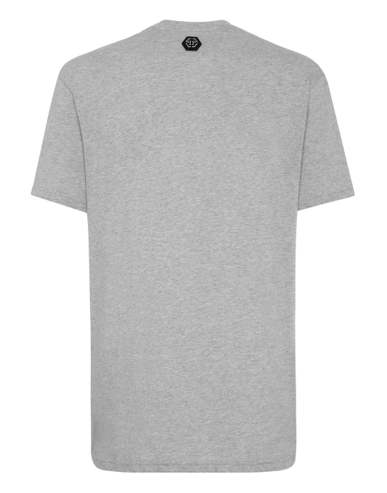 T-shirt Round Neck SS stones MORE MONEY MORE PROBLEMS