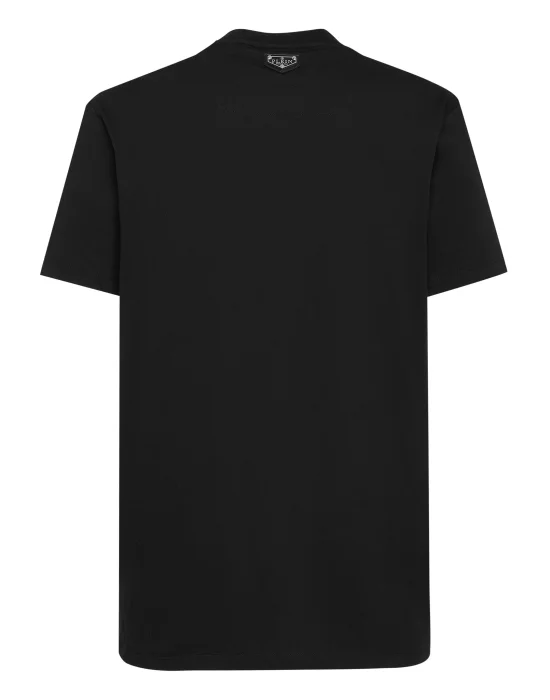 T-shirt Round Neck SS stones Skull