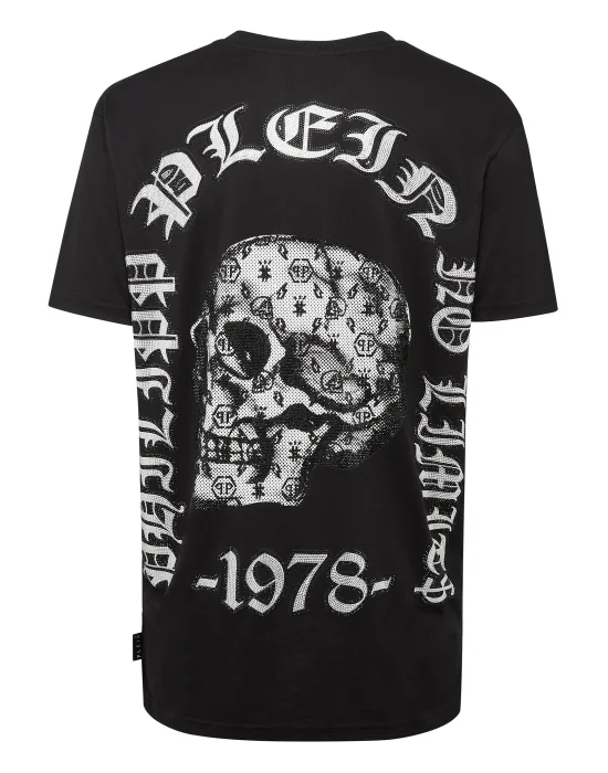 T-shirt V-Neck SS stones Philipp Plein No Limit$