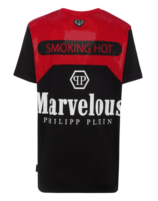 T-shirt Round Neck SS stones Marvelous