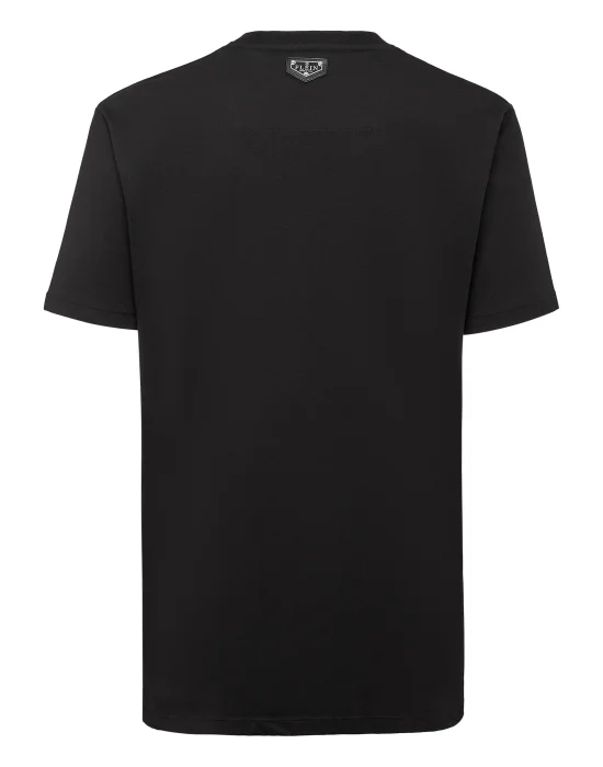 T-shirt Round Neck SS stones Skull