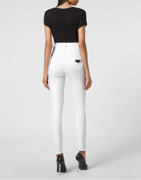 Denim Super High Waist Jegging Iconic Plein