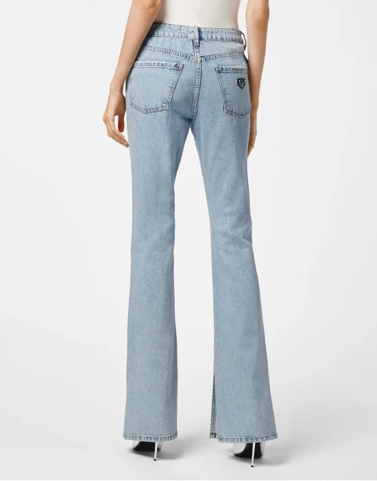 Denim Flare Fit Iconic Plein