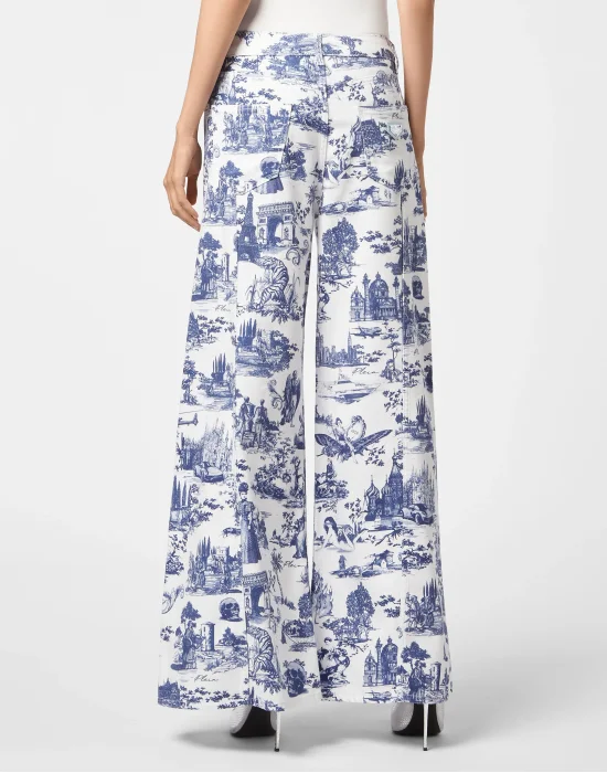 Denim Mykonos Fit Print En PLEIN air