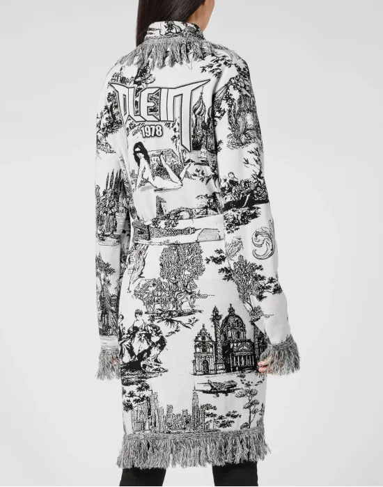 Cardigan Short Fringe En PLEIN air