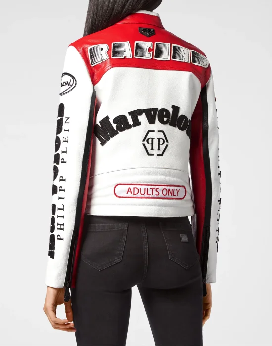 Leather Moto Jacket Marvelous