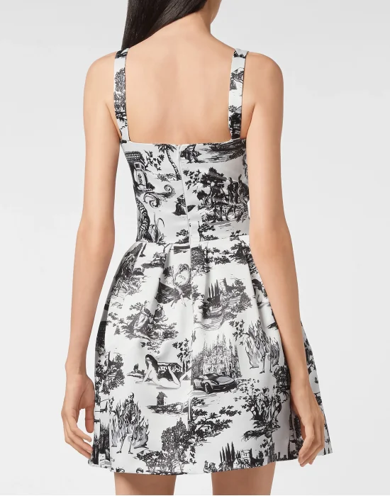 Cady Short Dress En PLEIN air