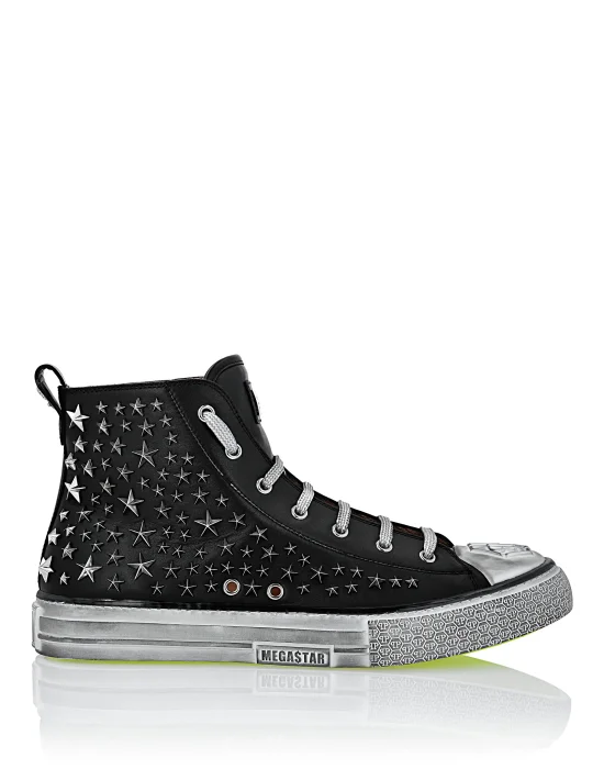 Hi-top Sneakers Studs Megastar