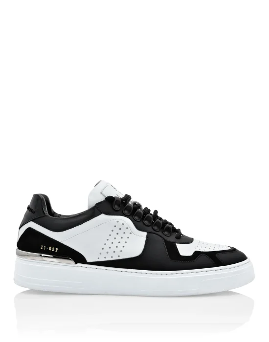 Lo-Top Sneakers mix leathers G.O.A.T. TM