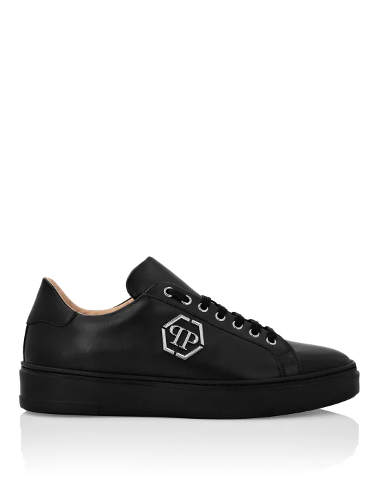 Leather Lo-Top Sneakers The Plein Original TM