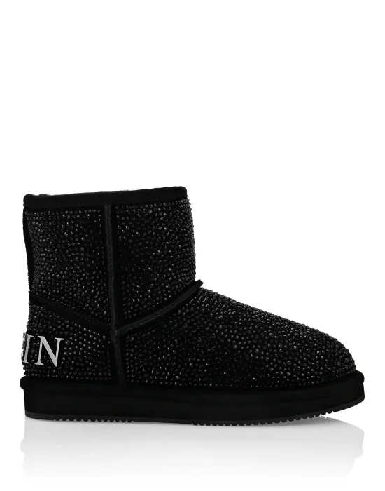 Boots Mid Flat Stones