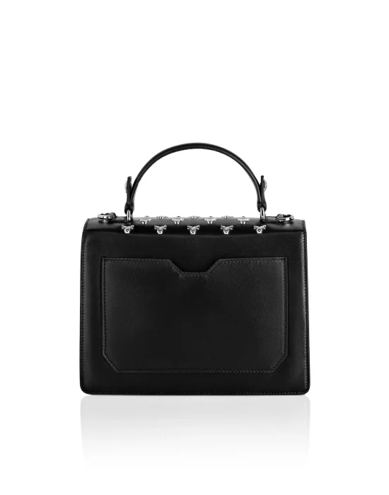 MEDIUM HANDBAG SUPERHEROINE SKULL & BONES