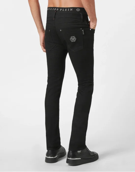 Denim Trousers Super fit Hexagon