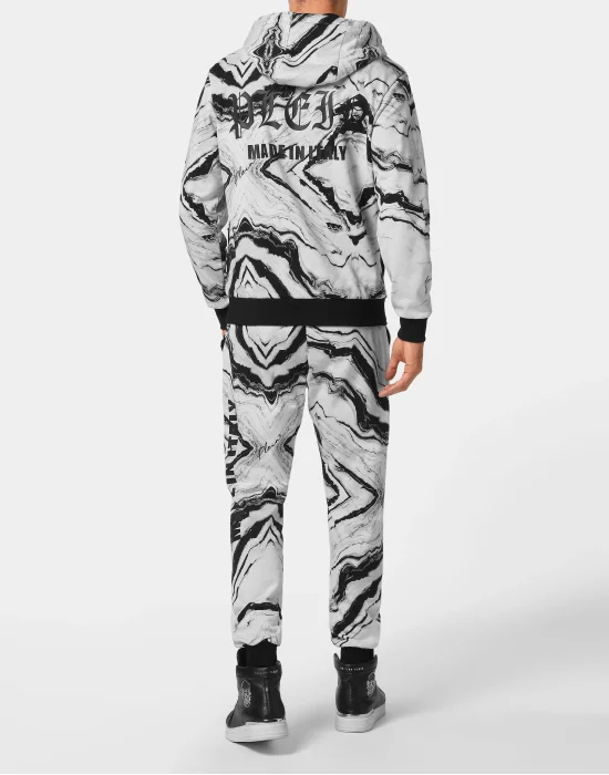 Jogging tracksuit:Top/Trousers Marble