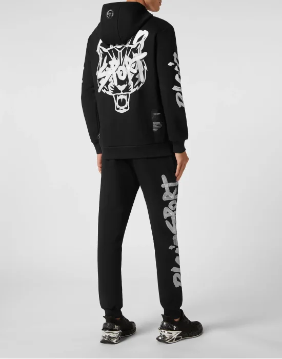 Tracksuit: Hoodie+Jogging pants Stencil Tiger Street Fighter