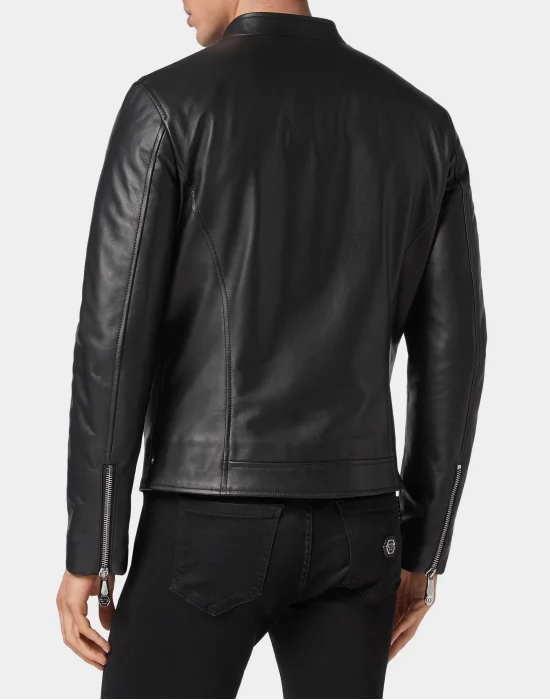 Leather Moto Jacket