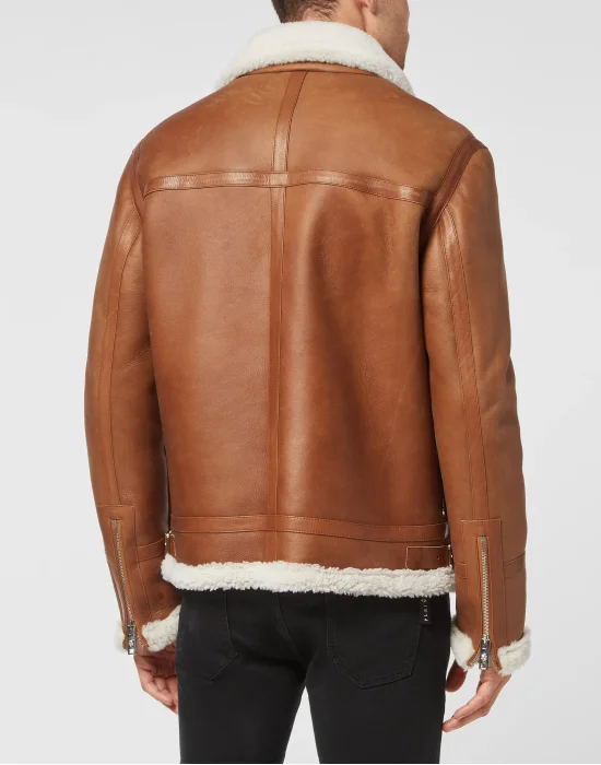 Shearling Leather Jacket