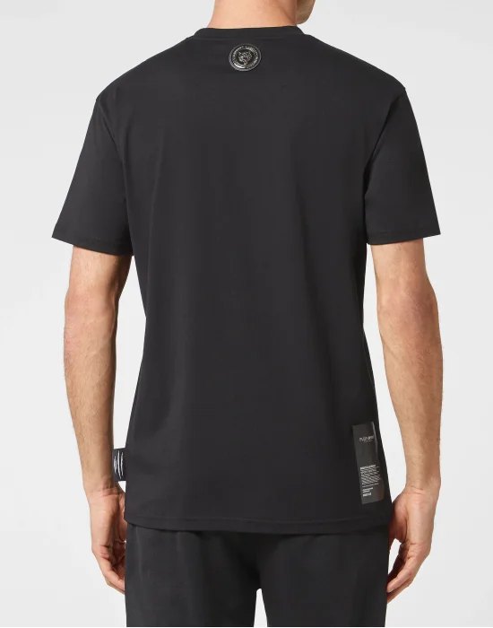 T-shirt Round Neck Graffiti Tiger